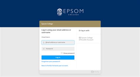 firefly login epsom college|epsom pupil portal.